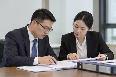 企业诚信资料核对,场景示意