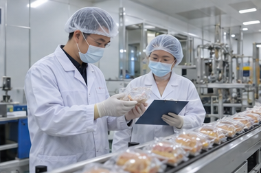 食品生产过程检查,场景示意